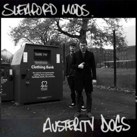 SLEAFORD MODS - AUSTERITY DOGS (LP - neon yellow - 2013)