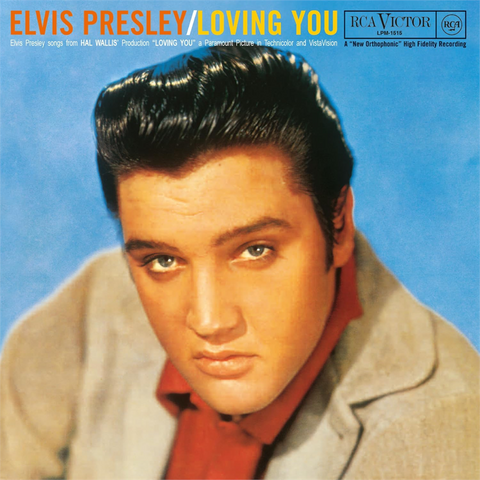 ELVIS PRESLEY - LOVING YOU (LP - REM25 - 1957)