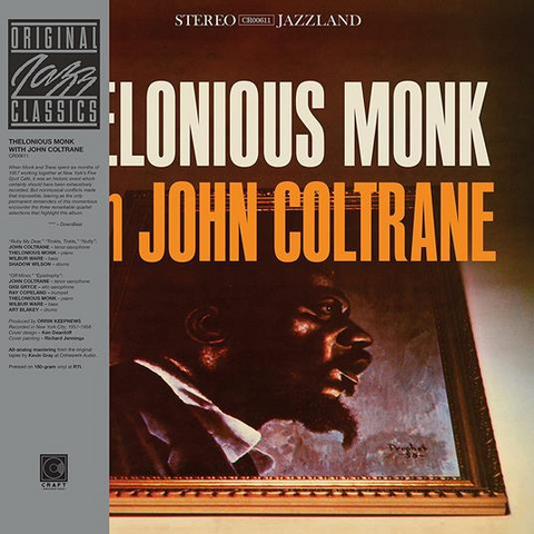 THELONIOUS MONK - WITH JOHN COLTRANE (LP - rem23 - 1961)