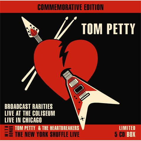 TOM PETTY - COMMEMORATIVE EDITION (5 CD)