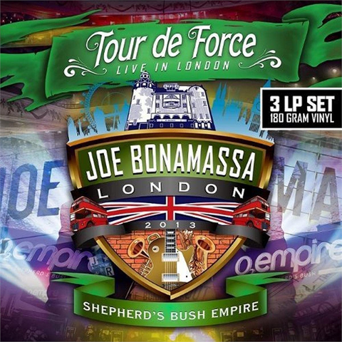 JOE BONAMASSA - TOUR DE FORCE | live in London: SHEPHERD'S BUSH EMPIRE (3LP - 2014)