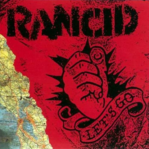 RANCID - LET'S GO (LP - MILKY CLEAR | REM24 - 1994)