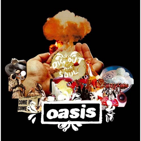 OASIS - DIG OUT YOUR SOUL - BIGLIETTO AUGURI