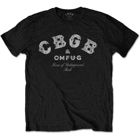 CBGB - CLASSIC LOGO - NERO - (M) - TSHIRT