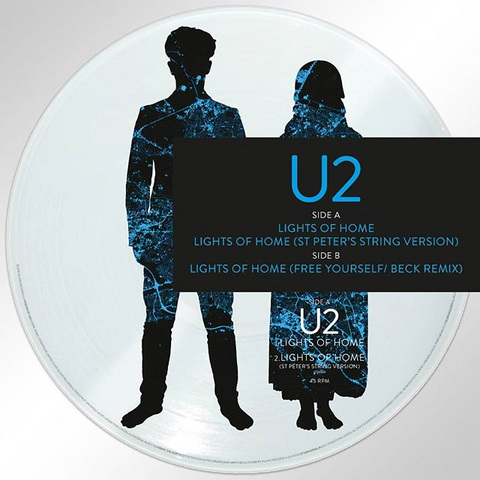 U2 - LIGHTS OF HOME (12’’ - maxi single - RSD'18)