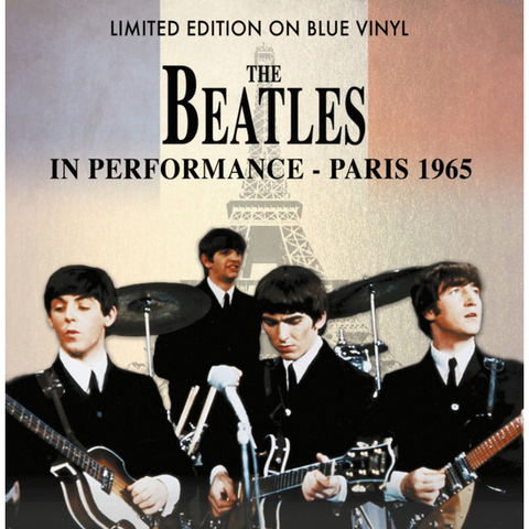 THE BEATLES - IN PERFORMANCE | paris 1965 (LP - blue vinyl)