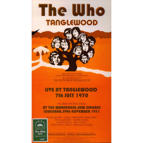 THE WHO - LIVE IN TANGLEWOOD 1970