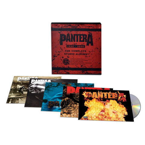 PANTERA - THE COMPLETE STUDIO ALBUMS 1990-2000 (5cd)