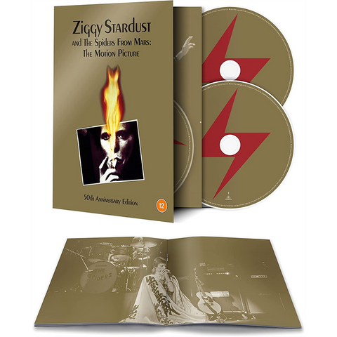 DAVID BOWIE - ZIGGY STARDUST & SPIDERS FROM MARS:  THE MOTION PICTURE SOUNDTRACK (1973 - 50TH ANN - 2CD+BLURAY | REM23)
