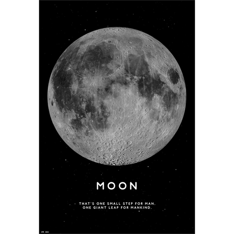 LUNA - MOON - 735 - POSTER