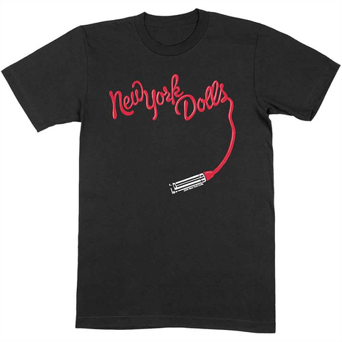 NEW YORK DOLLS - LIPSTICK LOGO - unisex - (M) - T-Shirt
