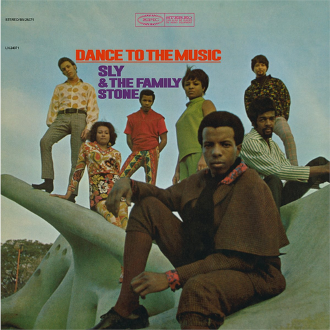 SLY & THE FAMILY STONE - DANCE TO THE MUSIC (LP - 1968)