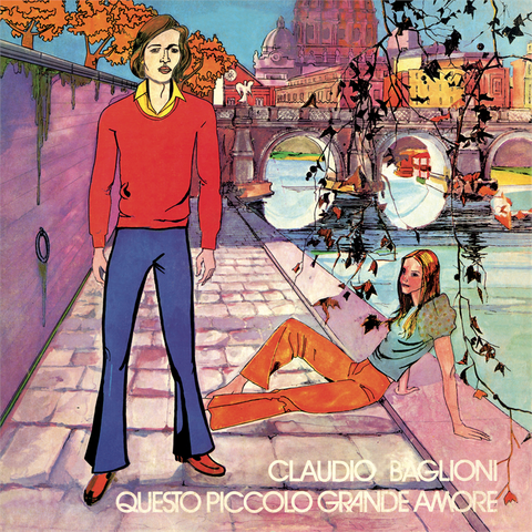 CLAUDIO BAGLIONI - QUESTO PICCOLO GRANDE AMORE (1972 - cd red | 17x17cm | limited | rem23)