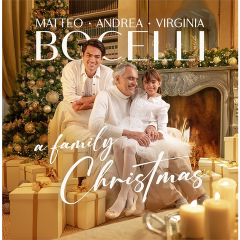ANDREA BOCELLI - VIRGINIA/MATTEO - A FAMILY CHRISTMAS: versione italiana (LP - 2022)