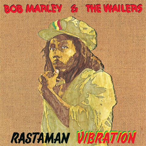 BOB MARLEY & THE WAILERS - RASTAMAN VIBRATION (LP - REM25 - 1976)