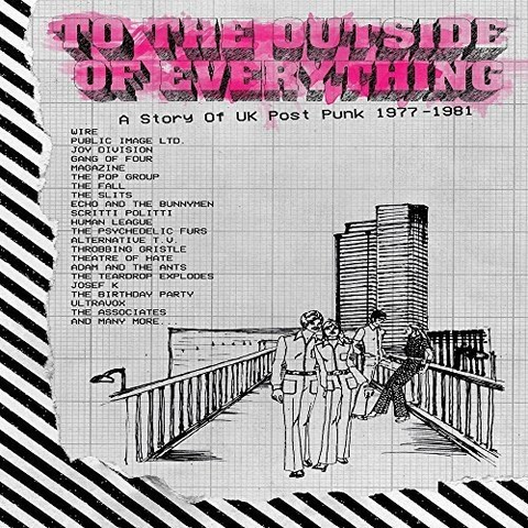 ARTISTI VARI - TO THE OUTSIDE OF EVERYTHING - uk postpunk '77.'81 (5cd)