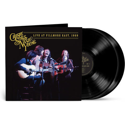 CROSBY STILLS NASH & YOUNG - LIVE AT FILLMORE EAST, 1969 (2LP - 2024)