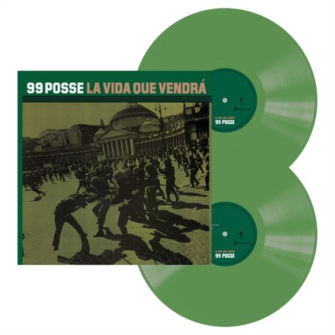 99 POSSE - LA VIDA QUE VENDRA (2LP - VERDE | REM22 - 2000)