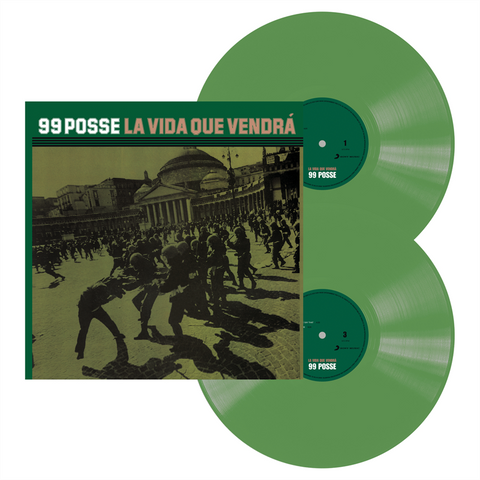 99 POSSE - LA VIDA QUE VENDRA (2LP - verde | rem22 - 2000)