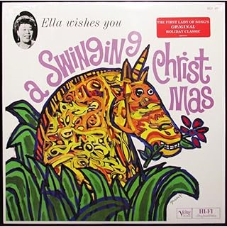 ELLA FITZGERALD - ELLA WISHES YOU A SWINGING CHRISTMAS (LP - REM'14 - 1960)