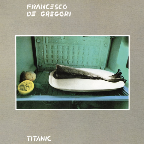 FRANCESCO DE GREGORI - TITANIC (LP - blu trasp. | RSD'22 | ltd.num - 1982)