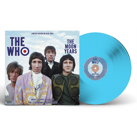 THE WHO - THE MOON YEARS (LP - blue vinyl)