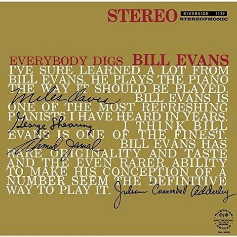 BILL EVANS - EVERYBODY DIGS BILL EVANS (1959 - JAPAN | REM16)
