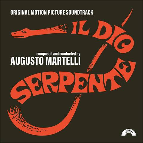 AUGUSTO MARTELLI - IL DIO SERPENTE (LP - rosso | rem23 - 1999)
