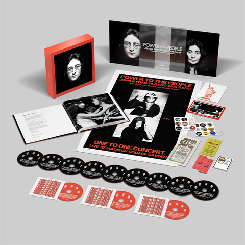 JOHN LENNON & YOKO ONO - POWER TO THE PEOPLE (2025 - 9CD+3BLURAY | DELUXE BOOK SET)