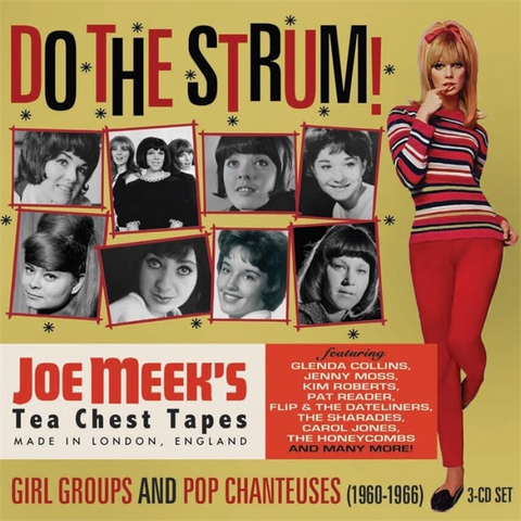 DO THE STRUM! - ARTISTI VARI - DO THE STRUM!: GIRLS GROUPS & POP CHANTEUSES (2024 - 3CD)