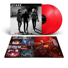 QUEEN & ADAM LAMBERT - LIVE AROUND THE WORLD (2LP - red vinyl ltd - 2020)