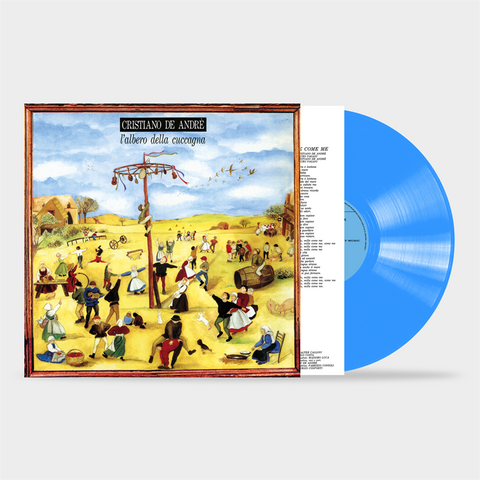 FABRIZIO DE ANDRE' - L'ALBERO DELLA CUCCAGNA (LP - BLU | REM23 - 1990)