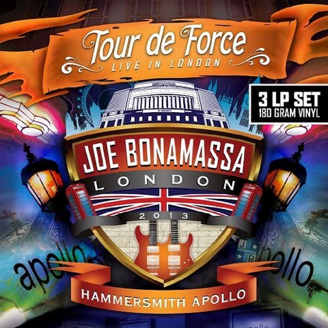JOE BONAMASSA - TOUR DE FORCE | live in London: HAMMERSMITH APOLLO (3LP - 2013)