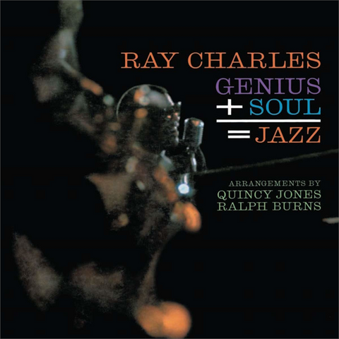 RAY CHARLES - GENIUS + SOUL = JAZZ (LP - REM'21- 1961)
