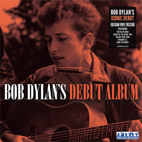 BOB DYLAN - DEBUT ALBUM (LP - REM20 - 1962)