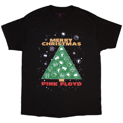 PINK FLOYD - MERRY CHRISTMAS - NERO - (M) - TSHIRT