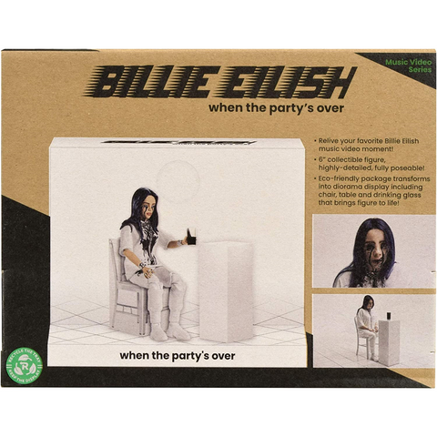 BILLIE EILISH - WHEN THE PARTY'S OVER - 15cm figure | diorama